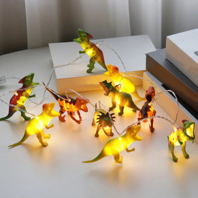 Christmas Decorations Seasonals DecorationsDinosaur Lights String LED Modeling Colorful Lights Children's Toys Room Decoration Ambient Light String Bi
