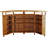 Alexandrine Solid Wood Bar Counter