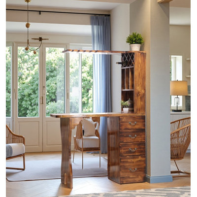 Armoire de rangement et table de bar Modern Minimalist
