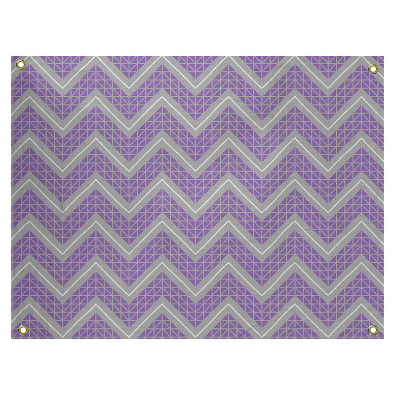 Tapisserie Stephenie, H 50 po x l 59 po, Gris / Mauve
