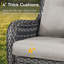 Swivel and sliding wicker patio chairs-2117509975-2117509931