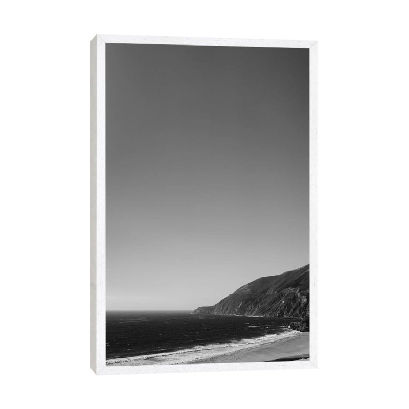 Big Sur California II by Bethany Young - Print on Canvas, 101.6cm H x 66.04cm W x 3.81cm D, White Framed