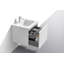 Ensemble de meuble-lavabo mural simple 24 po Ashriya-9768654
