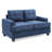 Chic Transitional Loveseat-294162984