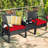 Pendrick 2 - Person Patio Conversation Sets with Cushions-1884512784