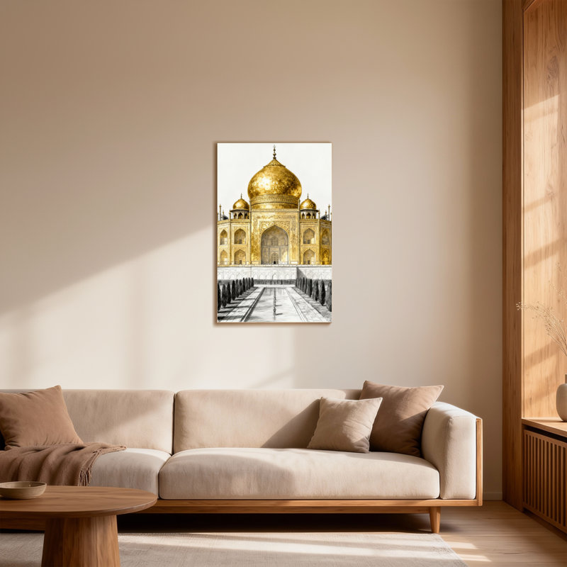 Scénario d'architecture Taj Mahal, H 30 po x l 20 po