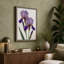 Twin Irises Botanical - Wrapped Canvas-1462500635-1462500634