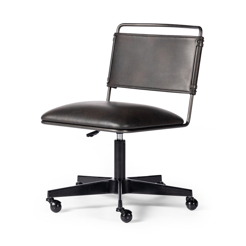 Wharton Swivel Task Chair, Black
