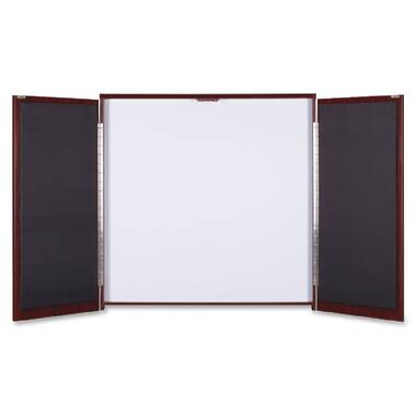 Enclosed Cabinet Melamine Medium - 4' - 6' Unframed Whiteboard