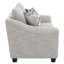 Light Grey 2-Piece Boucle Upholstered Sofa Set