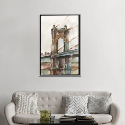«Bridge at Sunset I» par Ethan Harper - reproduction d'art
