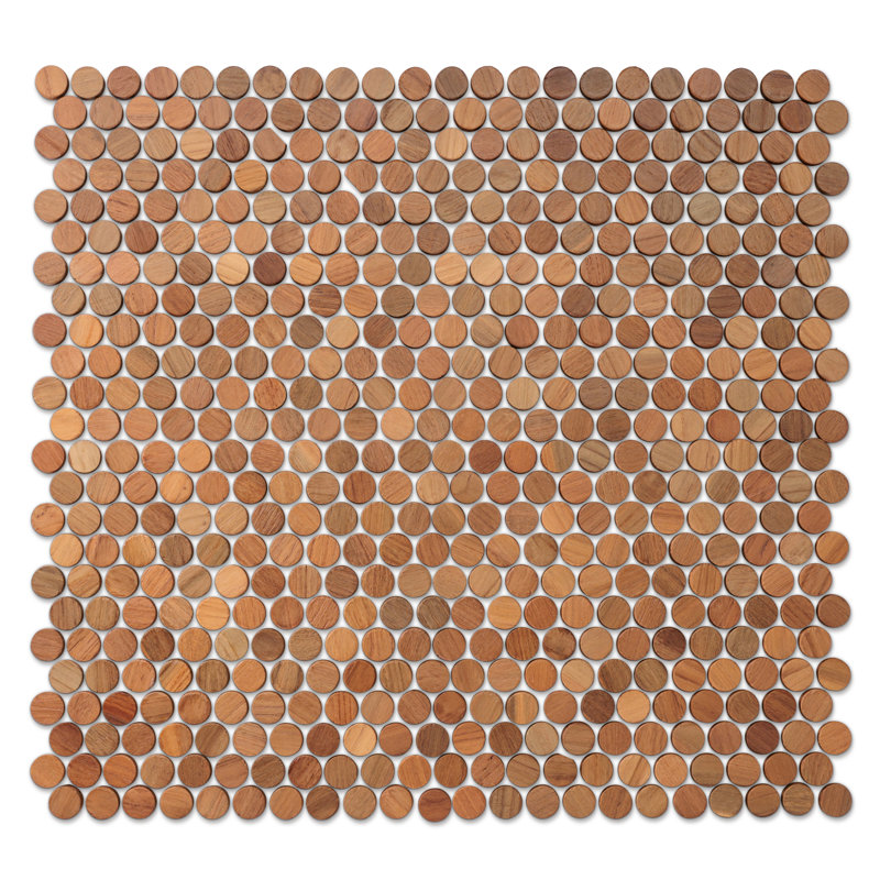 Penny Round Mosaic Tile