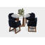 Gax Round Glass Dining Table-21530004-36309858