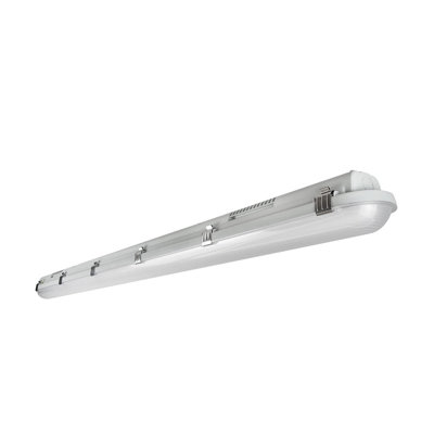 Pack of 2, Non Corrosive Waterproof Fitting, 1.2m 40W, 120 lumens per Watt, 6500K