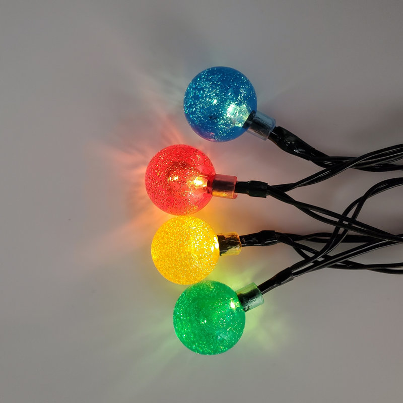 Guirlande de lumières en cristal Sitton, Multicolore