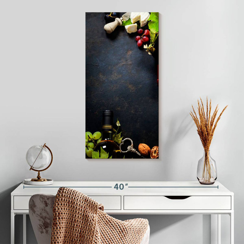 Wine Pairing Table, H 30 po x l 15 po