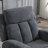 Seho 3-Piece Microsuede Reclining Living Room Set With Massage & Heating & Cupholders & Pocket Storage-103707531