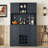 Coffee Bar Cabinet Kitchen Cabinet with Storage-1828688008