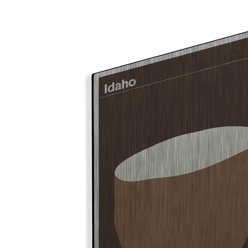 «State Posters ID» par Print Collection, H 16 po x l 12 po