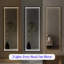 Miroir rectangulaire en aluminium