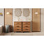 Ensemble de meuble-lavabo 48 po avec lavabo en céramique (séparé), meuble de rangement moderne avec tiroirs, meuble-lavabo autoportant avec lavabo simple