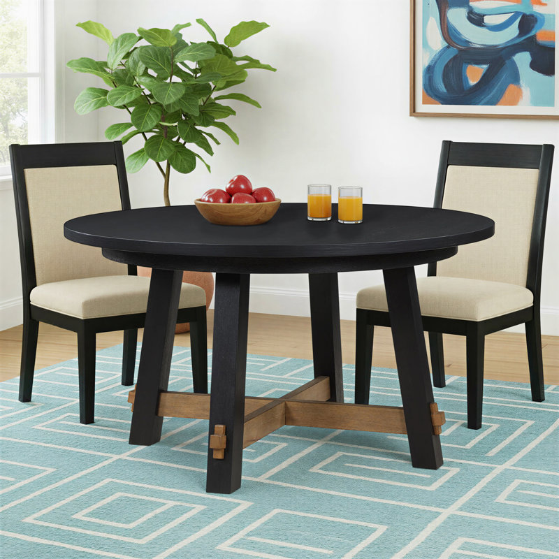 Rond Rickye 54 po, Noir, Brun / Noir