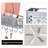 Metal Wall Organizer with Mail Storage-1469988965