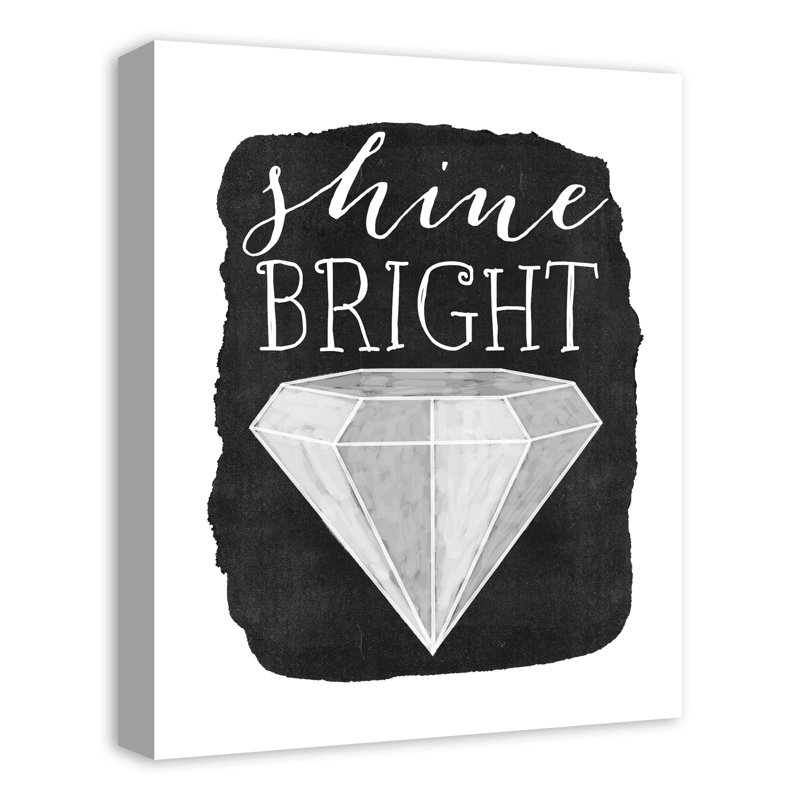 Art sur toile brillante diamond brillante Mailloux, H 10 po x l 8 po x P 1,25 po, Toile tendue