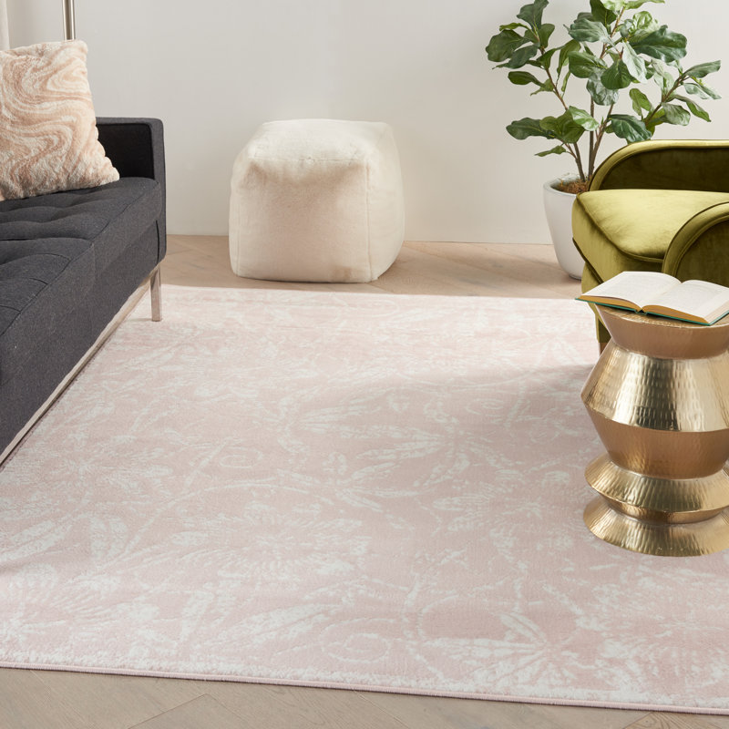 Kantou Floral Indoor Rug, Rectangle 7' x 10'