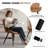 Modern Dining Chairs, Tech Fabric Upholstered Kitchen Chairs With Curved Backrest, Comfortable Dining Room Chairs For Family Meals & Guests-1446792823-1457286989