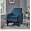 Fauteuil inclinable manuel en lin-1572612964