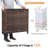 Laundry Hamper With 3 Removable Liner Bags; 132L Handwoven Rattan Laundry Basket With Lid & Heightened Feet; Clothes Hamper With Side Handles; Laundry Sorter With 3 Separate Sections-1828040940