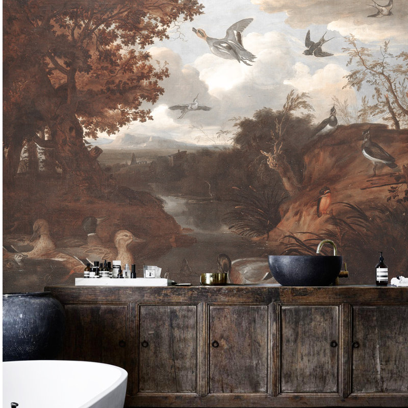 Marrs 2.5m x 2.5m Matte Peel and Stick Mural, 360 x 250cm