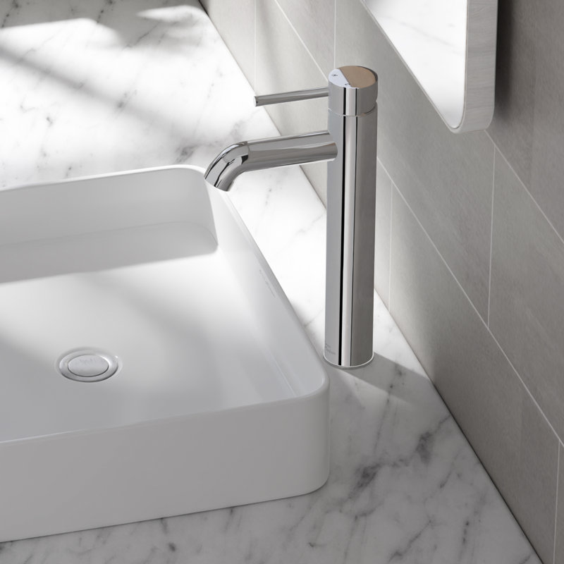Ivy Single Hole, Single-Handle, High Arc Bathroom Faucet, Chrome
