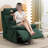 Simple Modern Swivel Recliner with Phone Holder-179479164