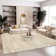 Tapis lavable rétro antidérapant (beige)