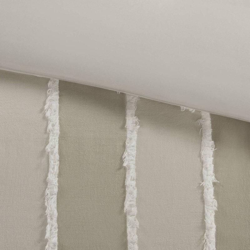 Ensembles de literie très confortables en coton, style rayé moderne pour la maison