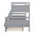 Bunk Bed With Ladder,Trundle And Guardrail-107080423
