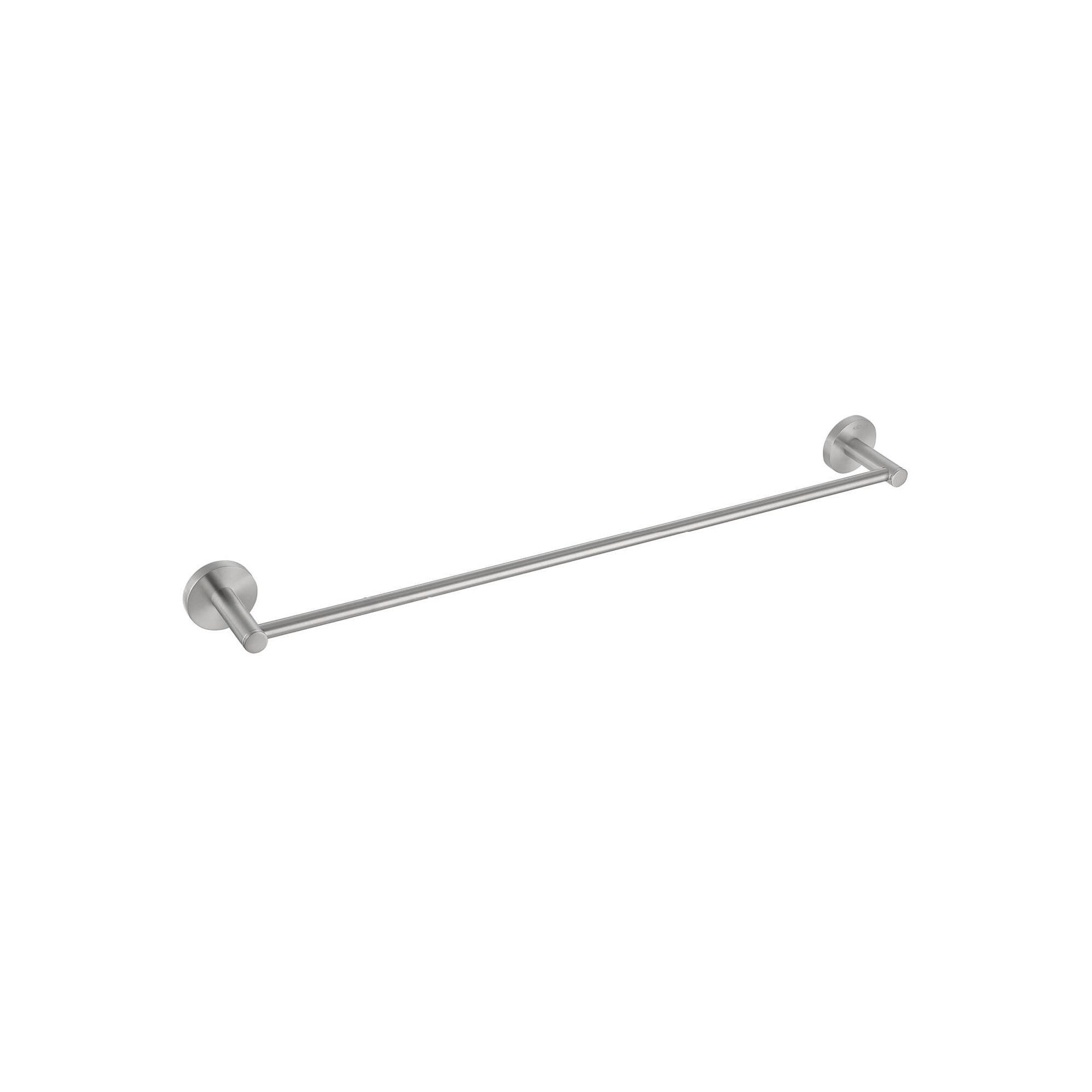 Wall Mounted Towel Bar, Brush Nickel, 2.13" H x 24" W x 2.88" D
