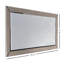 Abigale Engineered Wood Flat Mirror