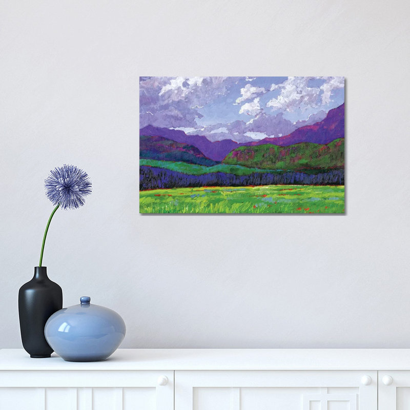 Western Slope Landscape, Colorado by Patty Baker - Wrapped Canvas Painting, 30.48 cm H x 45.72 cm W