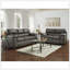 Tirana Contemporary Fabric Pillow-Top Arm Loveseat, Sequoia Ash, Premium Comfort And Modern Design