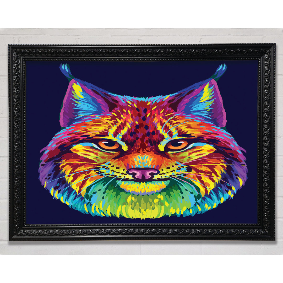 Leinwandbild Vibrant Lynx Cat