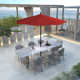 Timeout 108'' Outdoor Umbrella
