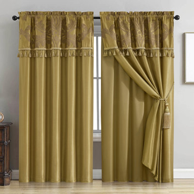 Royale Room Darkening Curtain Pair