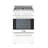 Prestige 19.5" 4 burner 1.6 cu. ft. Freestanding Gas Range with Convection Oven-49674437