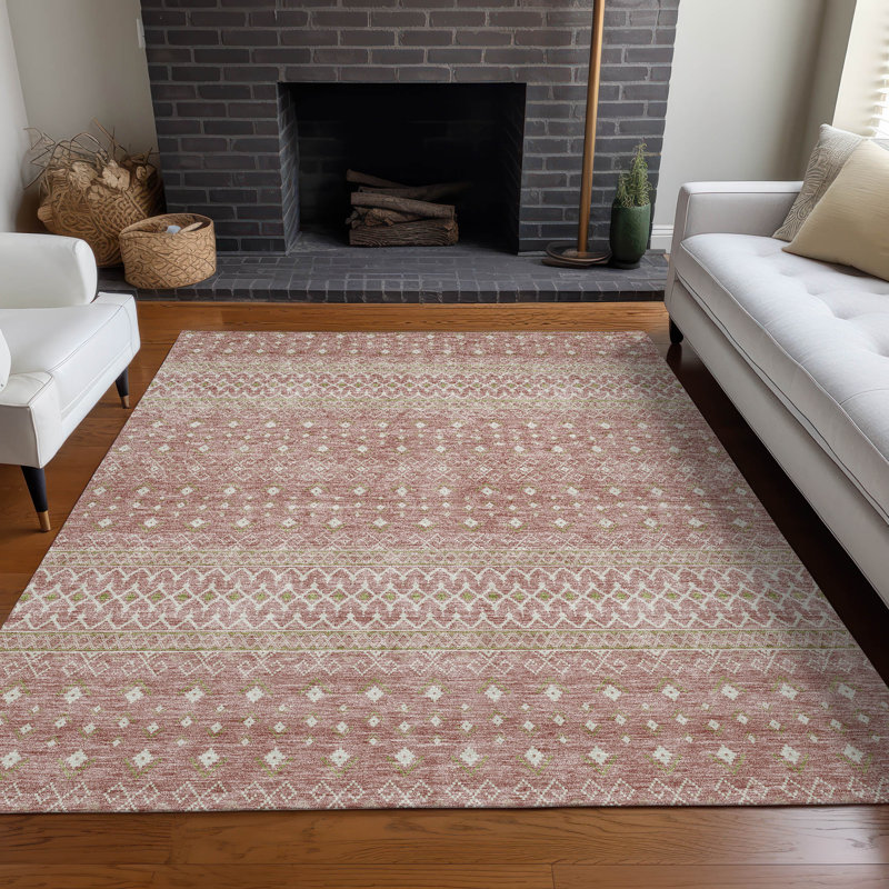 Tapis intérieur / extérieur Bhavya, Rectangulaire 3 pi x 5 pi