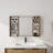 41.3'' Bathroom Mirror Cabinet with Storage Combination