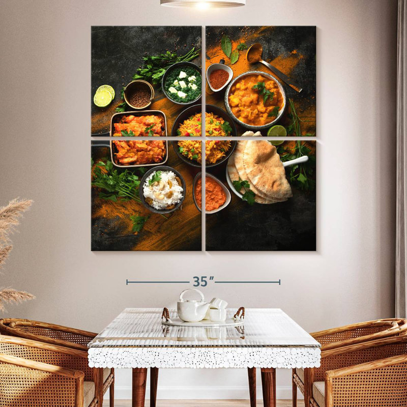 Yarlin Indian Cuisine, 50'' H x 50'' W