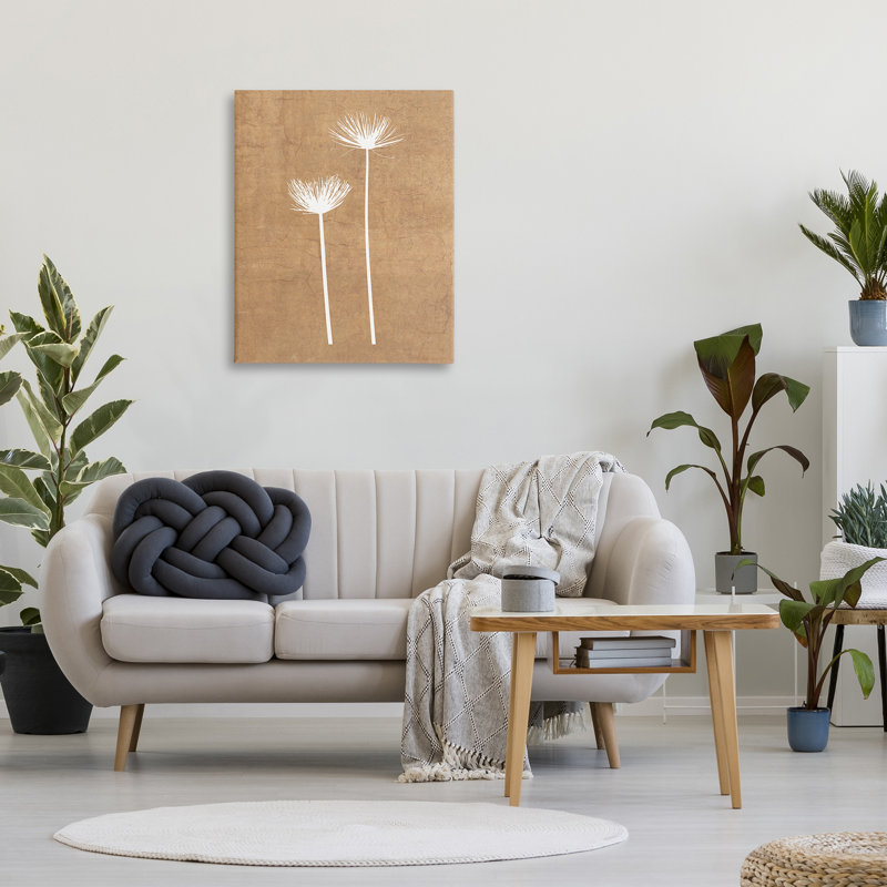 "Simple Dandelion Sprigs" par Graffitee Studios sur, H 40 po x l 30 po x P 1,5 po